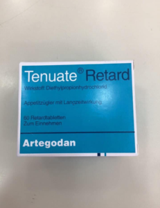 Tenuate Retard 75mg